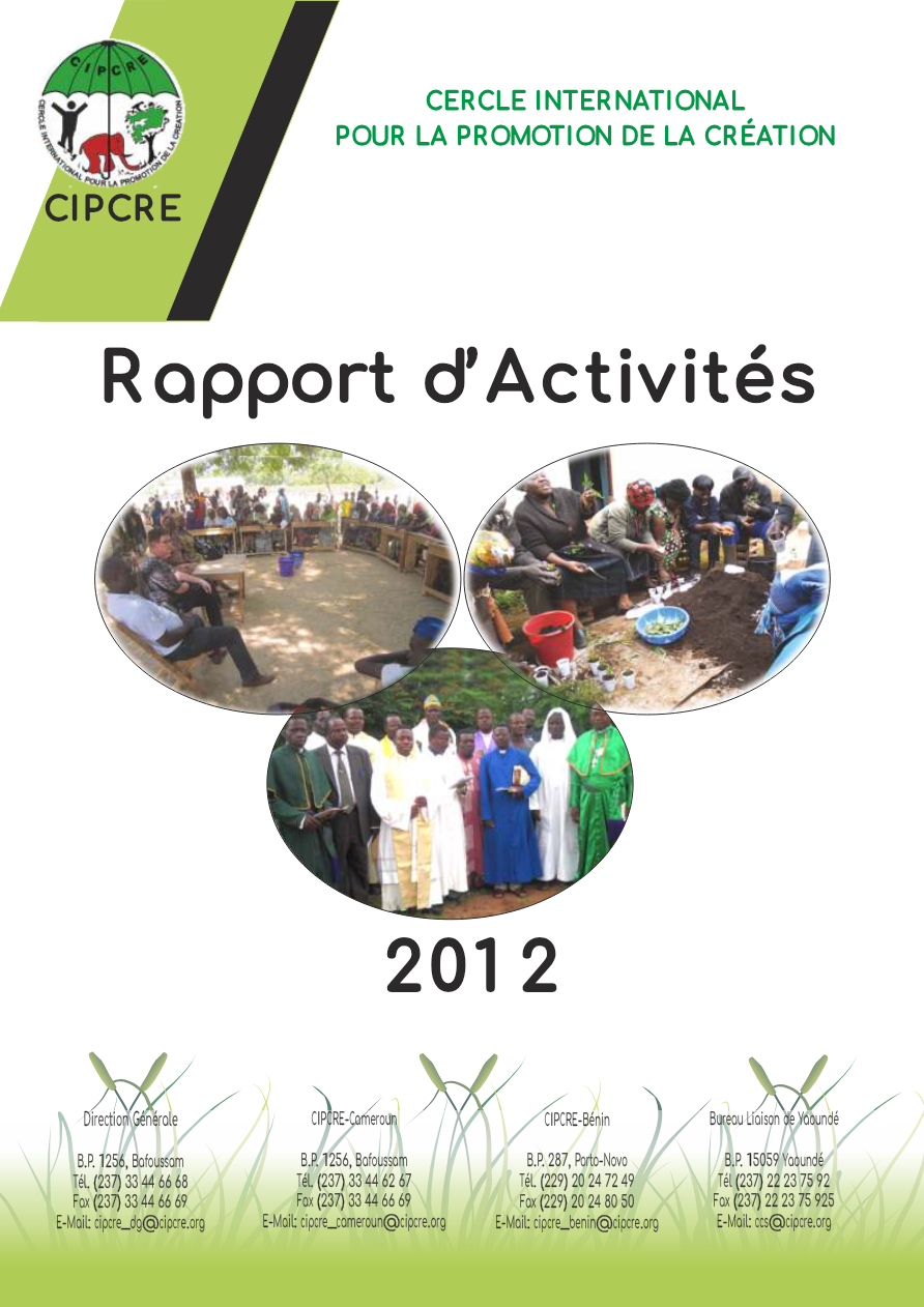 Rapport annuel 2012